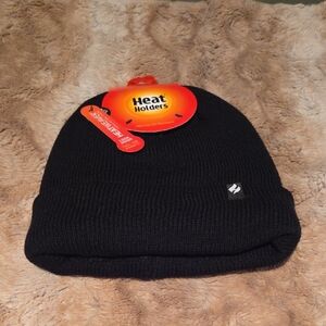 Heat Holders Black Thermal Beanie